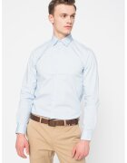 Calvin Klein Camasa slim fit uni - Albastru azur