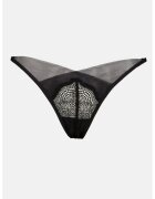 Calvin Klein Chiloti de dantela - Negru
