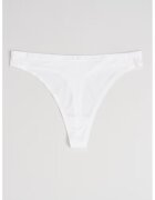 Calvin Klein Chiloti tanga uni - Alb optic