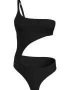 Calvin Klein Costum de baie intreg cu decupaje - Negru
