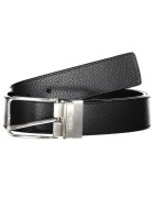 Calvin Klein Curea reversibila - barbati Adj/Rev Light Frame Mono - Negru - Negru