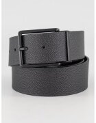 Calvin Klein Curea reversibila din piele - Maro inchis/Negru