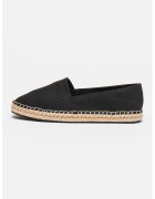 Calvin Klein Espadrile cu logo - Negru