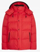 Calvin Klein Geaca barbati - Bumbac\Poliester - Rosu - Rosu