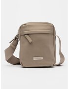 Calvin Klein Geanta crossbody Sleek Reporter - Maro taupe