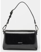 Calvin Klein Geanta de umar cu clapa - Negru