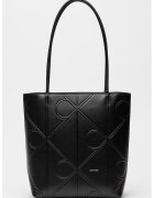 Calvin Klein Geanta tote cu model monograma - Negru