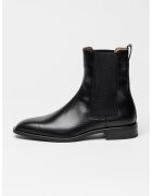 Calvin Klein Ghete Chelsea mid-high de piele Jodhpur - Negru