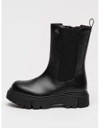 Calvin Klein Ghete din piele ecologica cu garnituri elastice - Negru