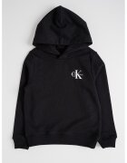 Calvin Klein Hanorac de bumbac cu imprimeu logo - Negru