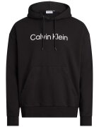 Calvin Klein Hanorac relaxed fit de bumbac - Negru