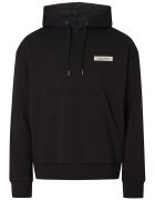 Calvin Klein Hanorac supradimensionat cu imprimeu logo - Negru