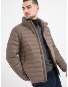 Calvin Klein Jacheta usoara cu fermoar si guler inalt