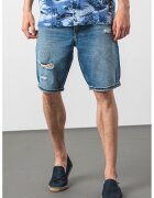 Calvin Klein Jeans Bermude din denim cu 5 buzunare - Albastru prafuit