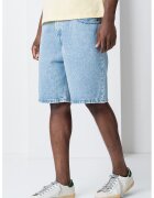 Calvin Klein Jeans Bermude relaxed fit din denim - Albastru deschis