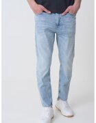 Calvin Klein Jeans Blugi crop cu croiala dreapta