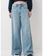 Calvin Klein Jeans Blugi cu croiala ampla Broadway - Albastru deschis