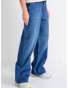 Calvin Klein Jeans Blugi cu croiala ampla si talie joasa - Albastru inchis