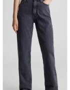 Calvin Klein Jeans Blugi cu croiala dreapta si talie inalta -