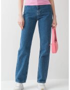 Calvin Klein Jeans Blugi cu croiala dreapta si talie inalta