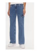 Calvin Klein Jeans Blugi dama - bumbac albastru