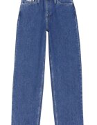 Calvin Klein Jeans Blugi dama talie inalta - picior drept - denim - bumbac