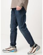 Calvin Klein Jeans Blugi regular fit cu model cu 5 buzunare - Bleumarin