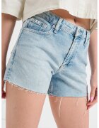 Calvin Klein Jeans Blugi scurti slim fit - Albastru pastel