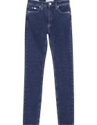 Calvin Klein Jeans Blugi skinny cu talie inalta - Bleumarin
