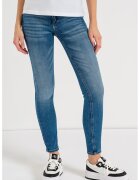 Calvin Klein Jeans Blugi skinny cu talie medie - Albastru