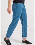 Calvin Klein Jeans Blugi slim drepti Authentic - Albastru melange