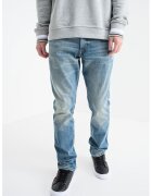 Calvin Klein Jeans Blugi slim fit cu talie medie - Albastru prafuit