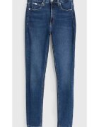 Calvin Klein Jeans Blugi super skinny cu aspect decolorat -