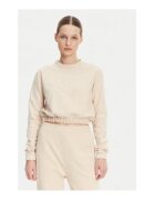 Calvin Klein Jeans Bluza de trening dama - bumbac - bej -
