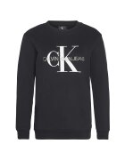 Calvin Klein Jeans Bluza sport cu imprimeu logo 1 - Alb/Negru