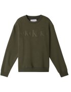 Calvin Klein Jeans Bluzon din bumbac cu logo -