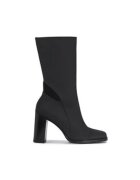 Calvin Klein Jeans Botine dama din piele naturala - Negru