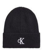 Calvin Klein Jeans Caciula din amestec de lana cu logo brodat - Negru