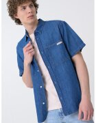 Calvin Klein Jeans Camasa din denim cu maneci scurte