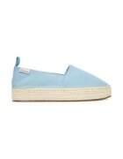 Calvin Klein Jeans Espadrile dama - material textil - albastru