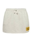 Calvin Klein Jeans Fusta din amestec de bumbac cu talie elastica -