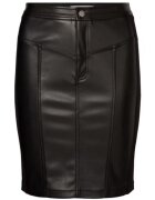 Calvin Klein Jeans Fusta din piele ecologica J20J214186 -