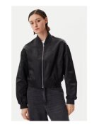 Calvin Klein Jeans Geaca bomber dama negru - nylon reciclat -