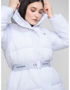 Calvin Klein Jeans Geaca cu o curea cu logo - Lila