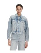 Calvin Klein Jeans Geaca dama - bumbac - Albastru