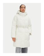 Calvin Klein Jeans Geaca de iarna dama - Ecru - poliamida - marimea