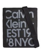 Calvin Klein Jeans Geanta crossbody cu logo - Gri inchis