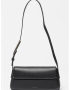 Calvin Klein Jeans Geanta crossbody din piele ecologica cu clapa - Negru