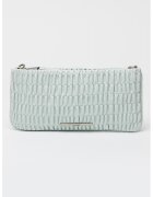 Calvin Klein Jeans Geanta crossbody din piele ecologica cu fronseuri - Verde pal