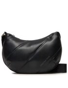 Calvin Klein Jeans Geanta dama Quilted Crescent Cb Bag24 K60K612370 Negru 24 x 17 x 6.5 cm
